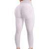 European and American style peach hip jacquard bubble yoga pants high waist beautiful hip sports leggings hip-lifting yoga pants