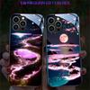 Чехол для телефона с подсветкой, подходящий для серии iPhone, модный защитный чехол