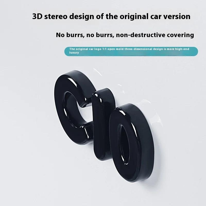 gycsn9 For Leapmotor C10 Car Blackening Modification Logo Letters Front Rear Badges Modification Sticker