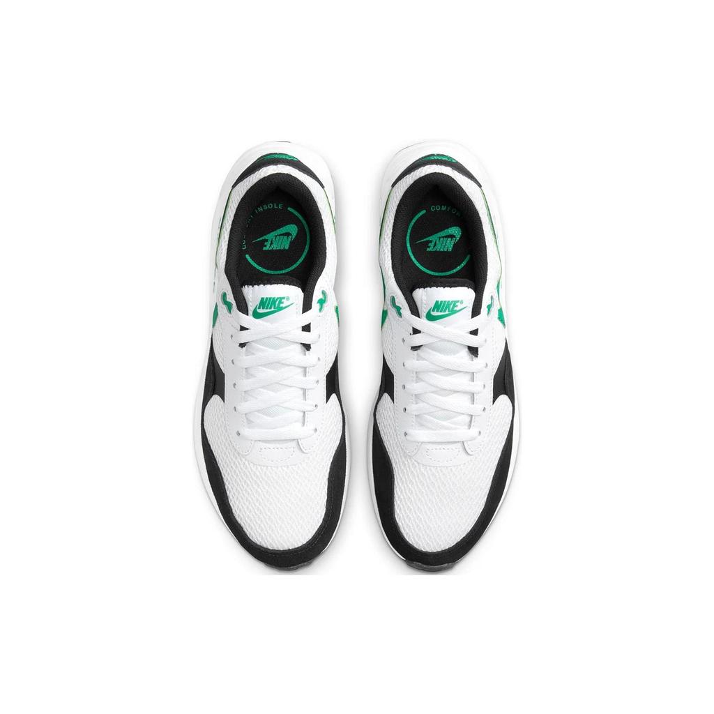 Nike Air Max Systm Кожа Удобные Универсальные Амортизирующие Прочные Низкие Повседневные Кроссовки Мужские кроссовки Черные Белые DM9537-105