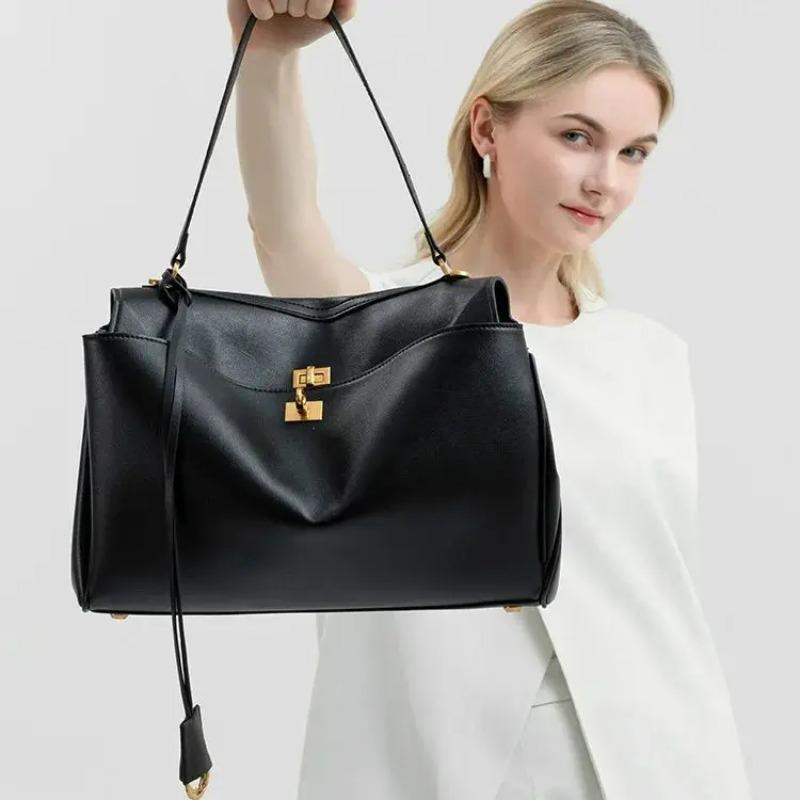 2026 Luxury Woman Bags Tote Premium Soft Leather Handbag Fashi Travel Crossbody Bag For Women Business Briefcase