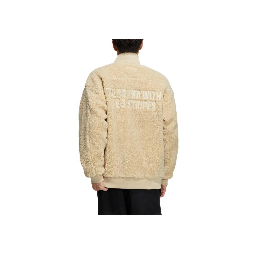 Adidas Спортивная двусторонняя свободная куртка с логотипом, мужская верхняя одежда Prairie-Brown IK3506