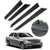 4PCS Interior Door Panel Cover Trim Real Carbon Fiber Fit for Mercedes C Class W204 0713