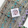 8Cm Mesh Strand Sequin Decorative Barcode Exotic Style Clothing Dress Luggage Dress Accessories Lace Accessories