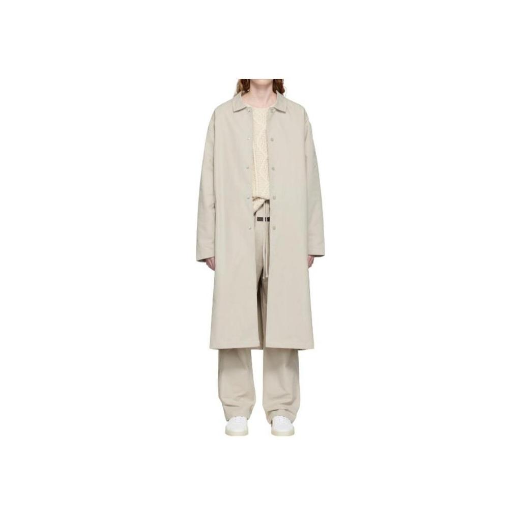 Fear of God Essentials FW22 Длинное пальто 'Smoke' Унисекс FOG-FW22-094