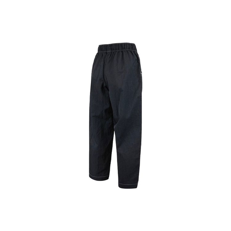 Nike Повседневные тканые брюки с вышивкой логотипа, весенние женские брюки, черные DM6210-010