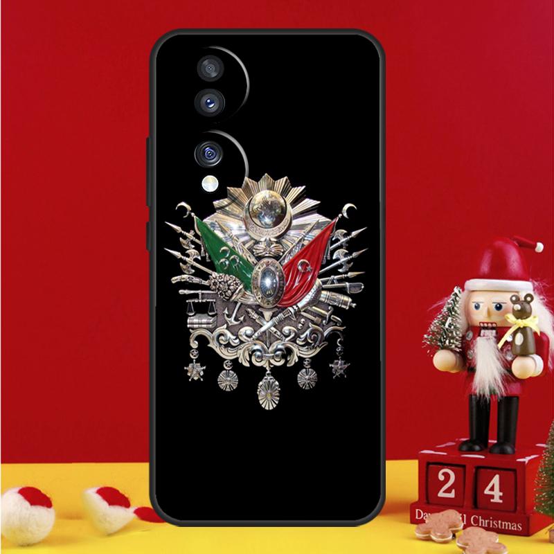 Кейс с гербом Османской империи для Honor Magic 8 6 7 Lite Honor X9d X9c X9b X9a X8b X8c Win 50 70 90 200 400 Pro Чехол