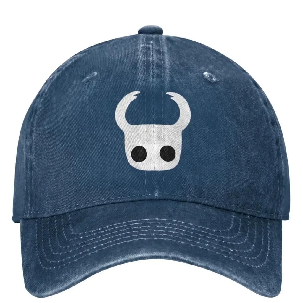 Hollow Knight Mask Face Pattern Game Baseball Cap Fashion Unisex Women Hip Hop Dad Hats Sunscreen Outdoor Sports Baseball Caps Gift
