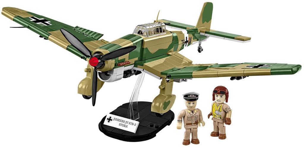 Cobi Коллекция Историческая #5748 Junkers Ju-87 B-2 Stuka (Немецкая армия) Масштаб 132