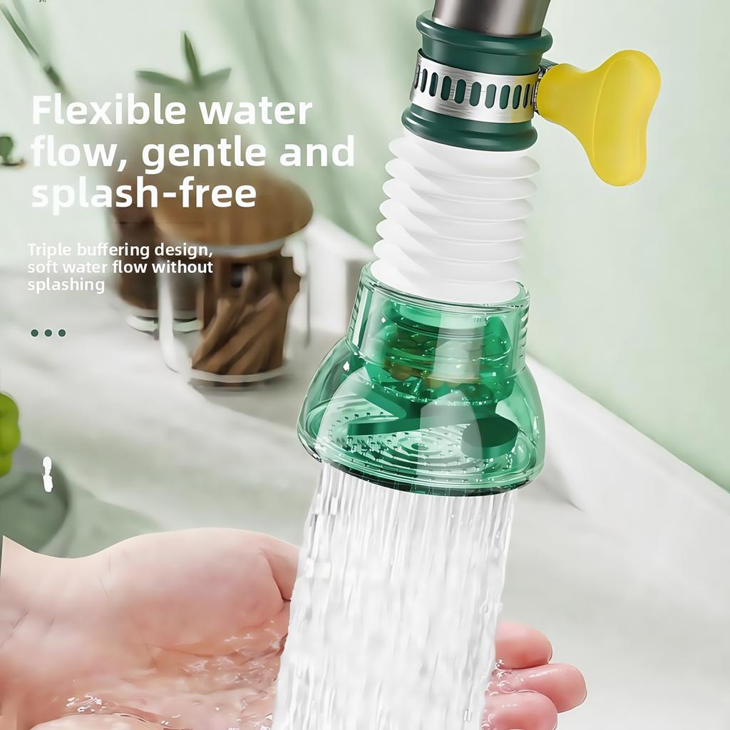 Water Saving Faucet Thread Replaceable Kitchen Faucet Filter Purifier Mouth Bathroom Extender Faucet Bubbler Home Cleaning