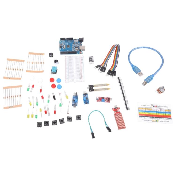 Complete Learning Suite for-Arduino UNO R3 Power Supply Stepper Motor Breadboard