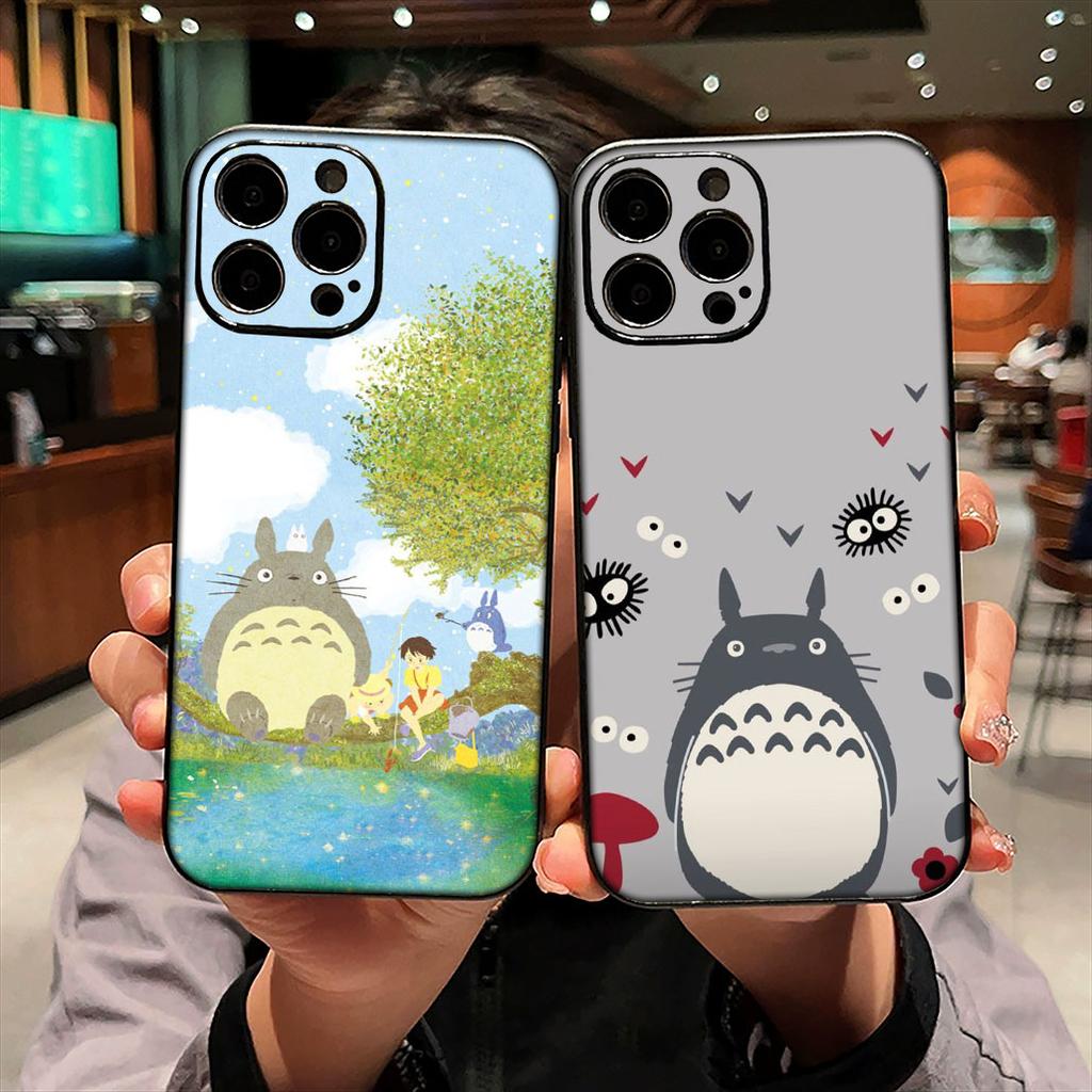 Чехол Cover для Samsung Galaxy S25 S23 S22 S24 FE Ultra S10 Plus A05 A06 A15 A16 A26 A35 S10E Чехол Обои Постер Т-Тоторо