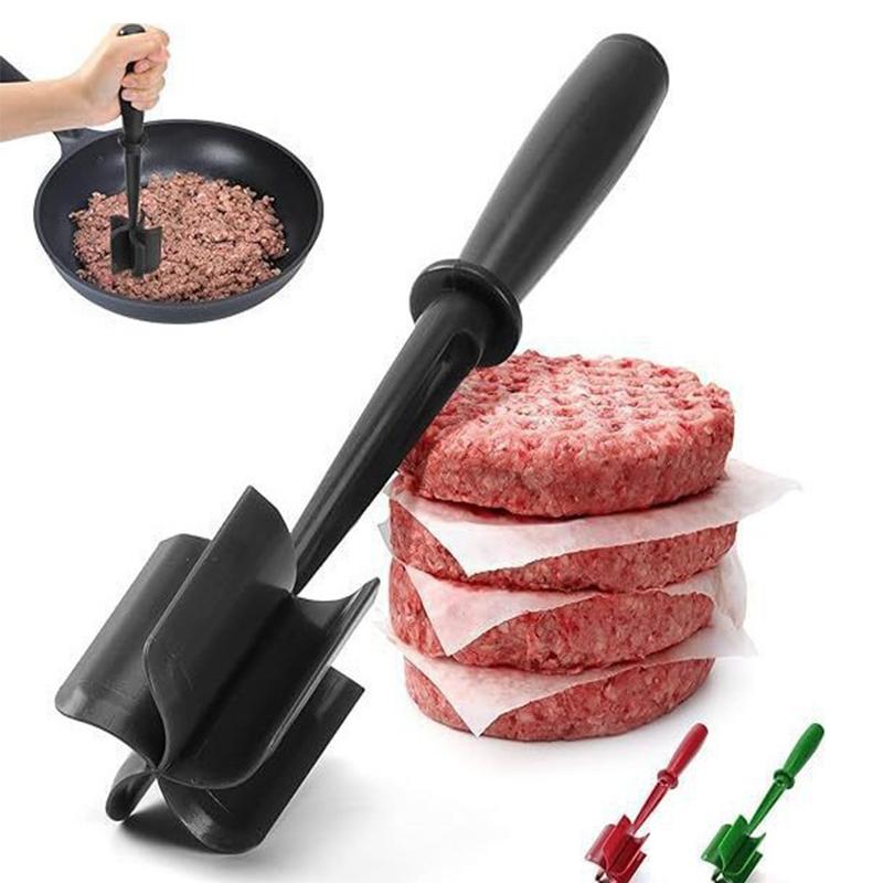 Кухонный измельчитель мяса, измельчитель говяжьего фарша, лопаточка для смешивания, измельчения и отбивания мяса, скребок для измельчения мяса