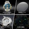 OLEVS Watch Automatic Manual Winding Mechanical Fashion Stylish Waterproof Luminous Brand Watch Business Stainless Steel Watch for Men Men's & Men's
