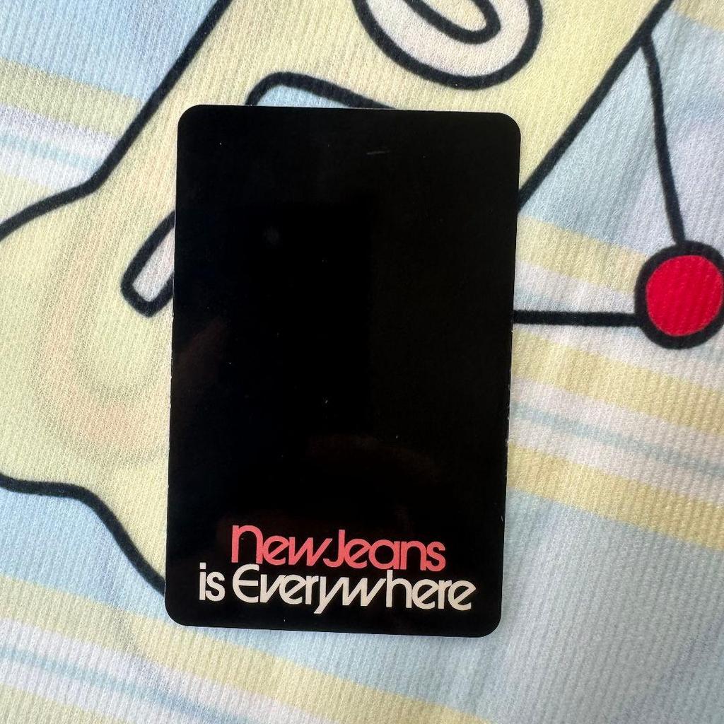 [USED] NewJeans 1st Week How Sweet Pre-recorded Sanok Minji Trading Card