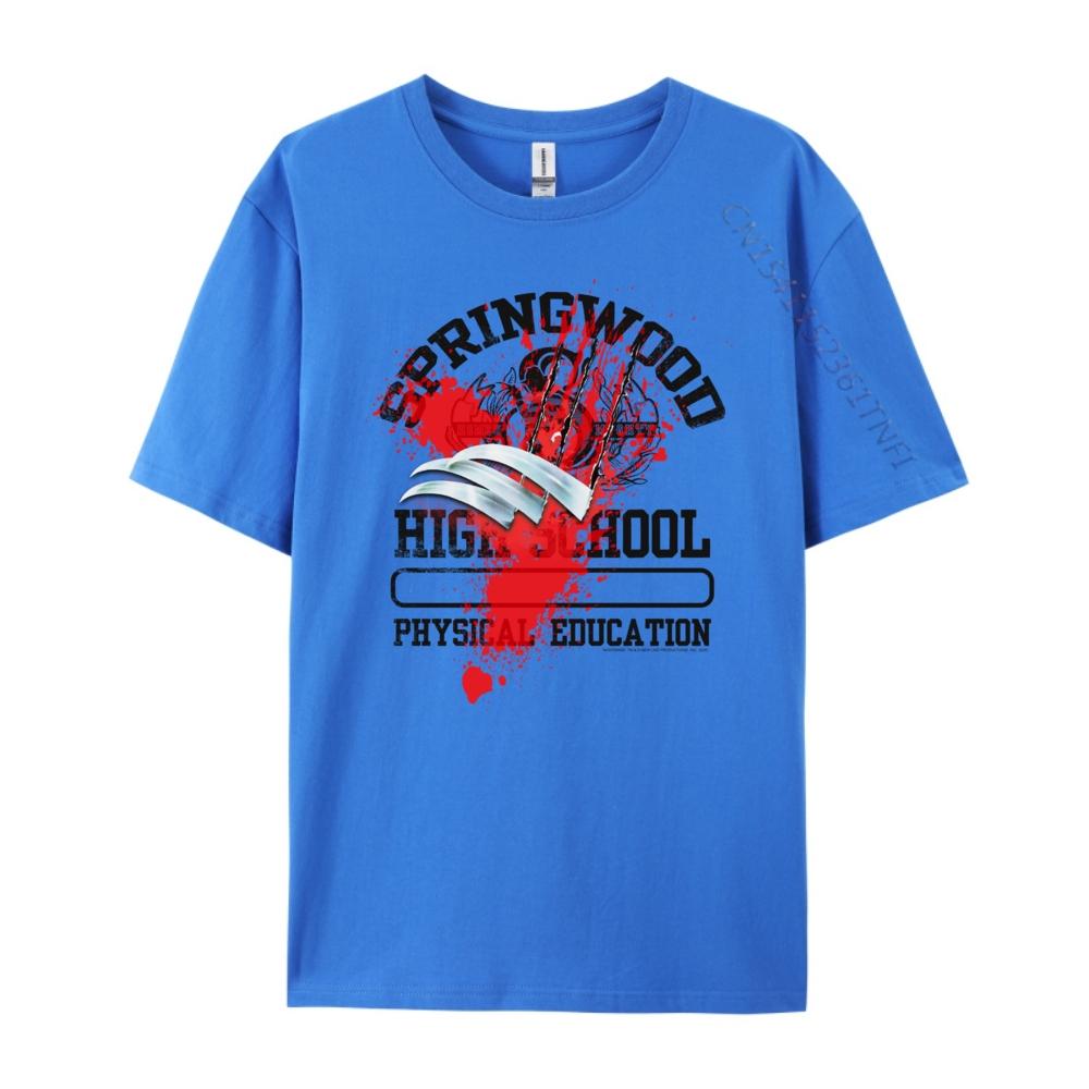 Springwood High School PE Graphic Tees Natural Oversized T Shirt Cream T Shirt Unisexs TShirts Tshirt