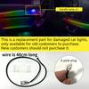 22-в-1 RGB Акриловые Автомобильные Салонные Светодиодные Ленты RGB Скрытая Акриловая Лента Декор Аксессуары для Атмосферы Для Silverado
