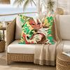 CUTE Anime DDr Stone Pillow Case for Sofa Living Room Home office Decor Protective Cover