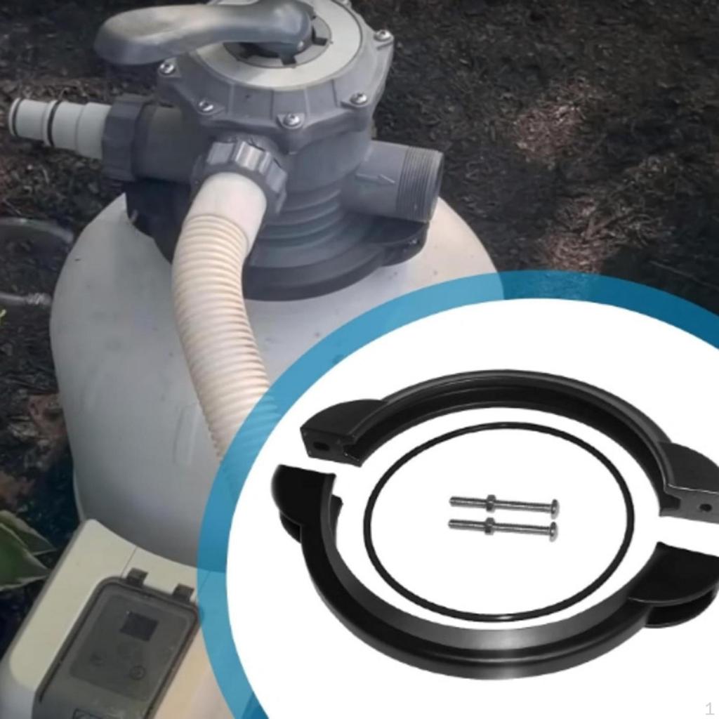 Pool Filter Clamp Replacement for 12 And 14 Inch 11380 Easy Installation Repair High Performance