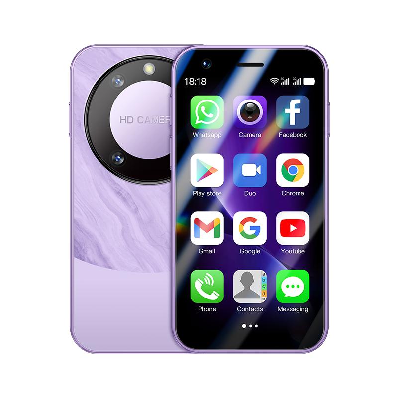 Soyes F8 Pro Max новый супер мини-телефон с картой WCDMA 3G Bluetooth WIFI фонарик 1 ГБ ОЗУ 16 ГБ ПЗУ 3,0-дюймовый четырехъядерный 2-мегапиксельный смартфон на Android с двумя SIM-картами