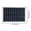 15W Flexible Solar Panel 12V Battery Charger Dual USB With 10A-60A Controller Solar Cells Power Bank for Phone Car Yacht RV