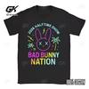 Rapper Bad Bunny Album Cover Print T-shirt Debi Tirar Mas Fotos Fashion ClothesT Shirt Men Women Hip Hop Oversized T-shirts 10