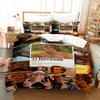 JJ-Maybank Комплект постельного белья Лоскутные элементы Пододеяльник Полный размер Комплект одеяла Мерч знаменитостей Домашний декор Постельное белье
