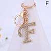 Fashion Letter Keychain Trendy Creative 26 English Letter Initial Resin Handbag Keyring Accessories For Women