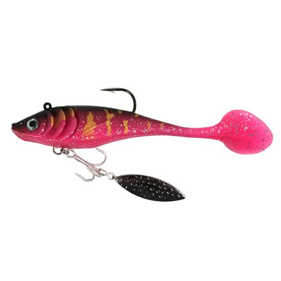 Мягкая приманка для рыбалки, реалистичная, яркого цвета, яркие, полезные, вращающиеся джиг-воблеры, приманка для любителей