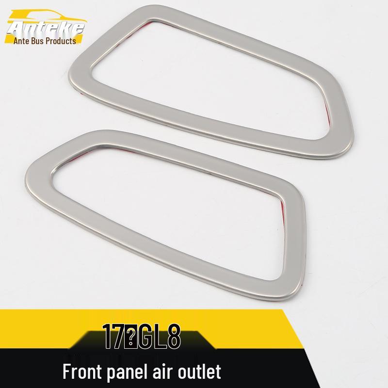 17 GL8 Front Panel Air Outlet Trim - Air Conditioning Vent Decoration Frame