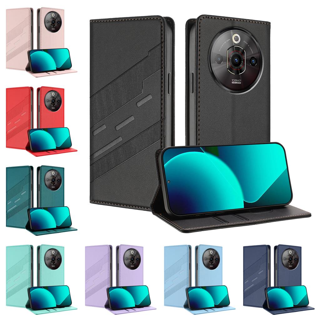 Магнитный кожаный чехол-кошелек с откидной крышкой для ZTE Nubia V60 Design Lite Z50S Pro Z60 Z70 Ultra Z60S Pro S 5G A403ZT Music Z2353 Cover