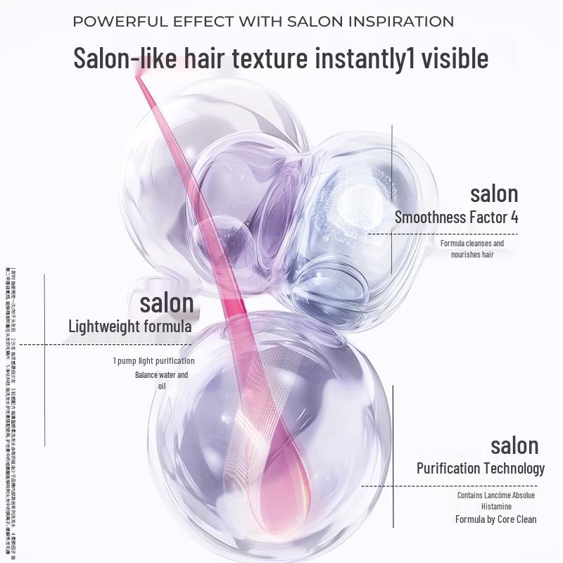 VS Sassoon Шампунь Clear & Smooth для контроля жирности и придания объема