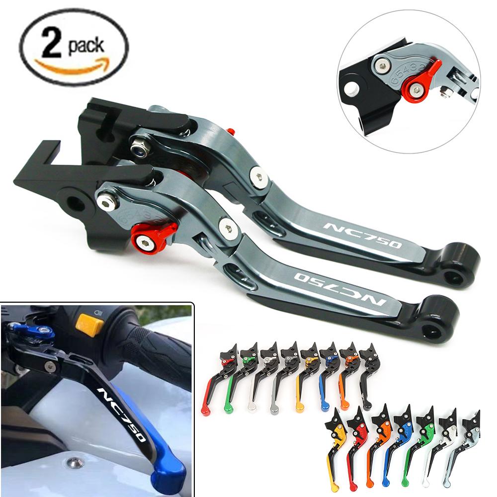 For HONDA NC750 NC750 S/X NC750X NC700S NC700X NC700 2016-2019 Motorcycle CNC Adjustable Folding Brake Clutch Levers Extendable