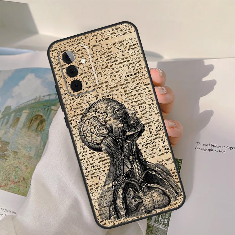 Медицинский Человеческие Органы Мозг Чехол Для Samsung Galaxy A54 A34 A14 A06 A16 A26 A36 A56 A12 A32 A52 A13 A33 A53 A15 A35 A55