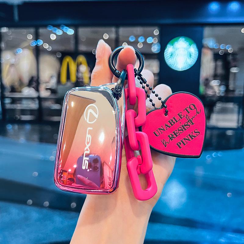 Key Case for Lexus RX300H, NX300, ES250, LX570, and ES200 Models