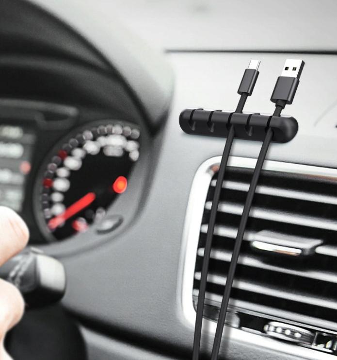 Cable Organizer Wire Holder Self-Adhesive For Desk Strong Adhesive 5Ø