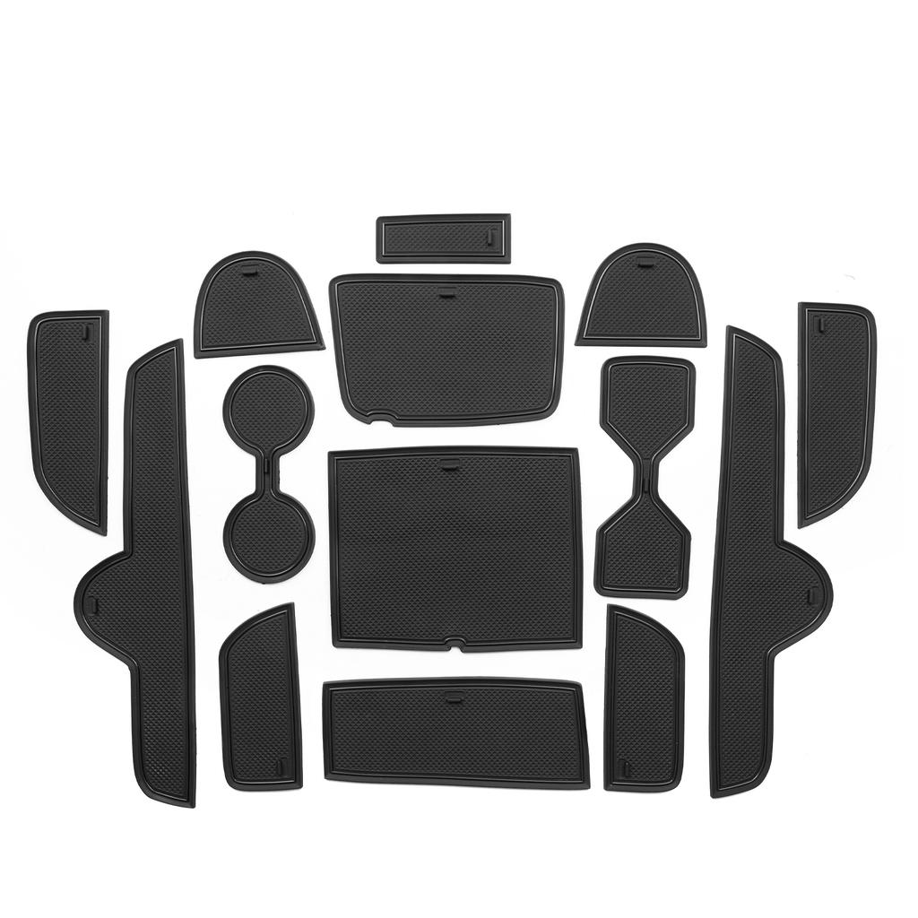 Для Kia K3 FORTE Cerato 2021-2023 GT Автомобиль Слот для ворот Коврик для чашки Противоскользящая накладка в паз двери Аксессуары для интерьера