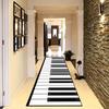 Creative Piano Long-Strip Carpet Anti-Slip Entrance Floor Mat Corridor Balcony Kitchen Carpet Home Decoration