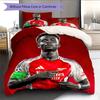 Bukayo Saka Glory Bedding Quilt Set Quilt Cover Pillowcase Home Decoration Birthday Gift (1 * duvet cover + 2 * pillowcase, without core)