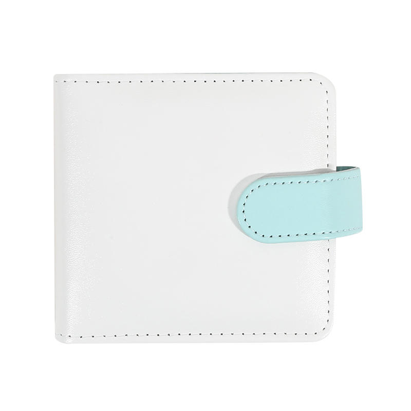 Легкий Мини K-pop Обложка для Альбома для Фотокарточек Кожаный Маленький Фотоальбом на Разъемных Листах для Организатора Коллекционных Карт Игровых Карт