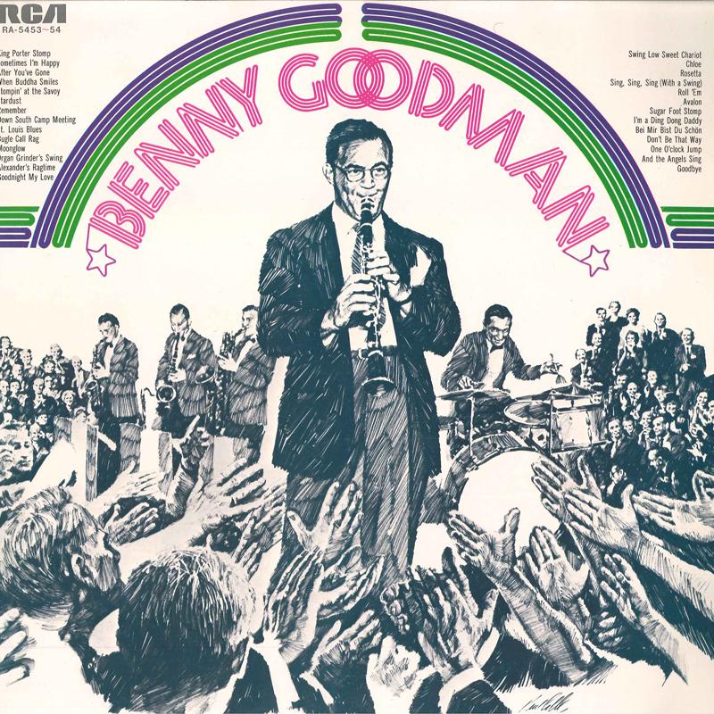LP Record BENNY GOODMAN - Benny Goodman RA545354 RCA 1972 Japan Jazz Used