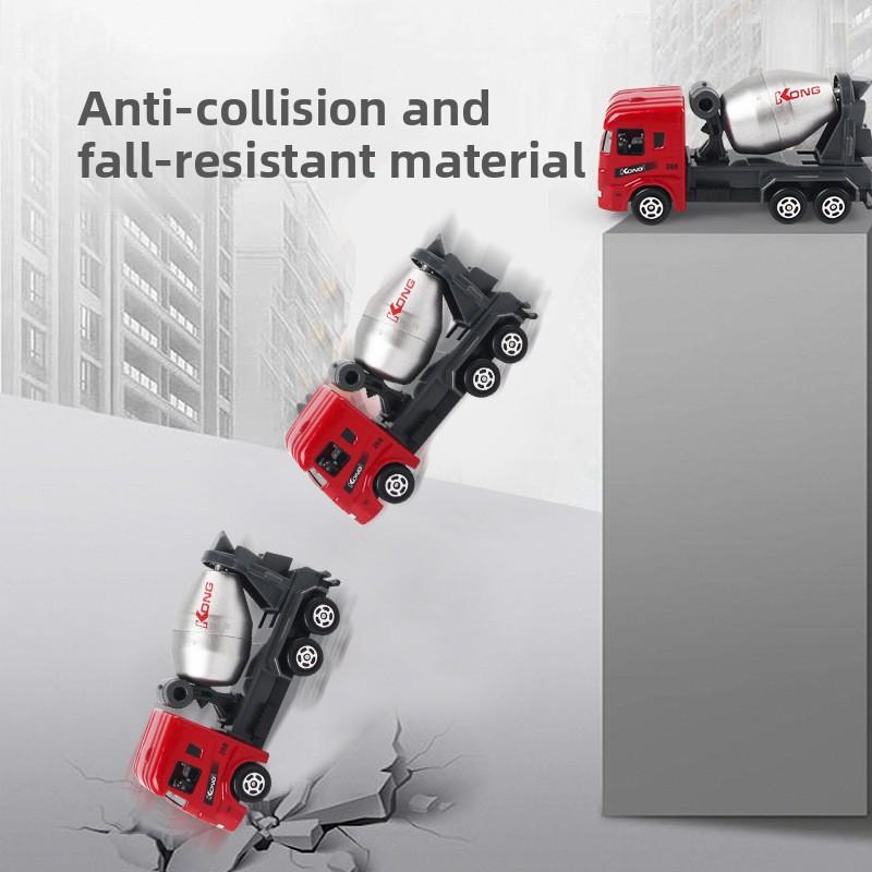 1:Набор из 64 единиц строительной техники из сплава – Инженерные игрушки для игр в помещении и на улице для детей и друзей