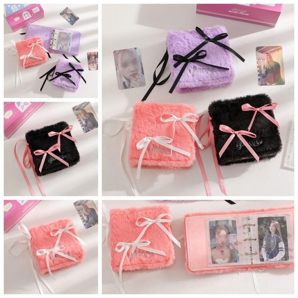 A8 A8 Photo Collect Book Plush Loose-leaf Photocard Holder High Quality Binder Photo Album