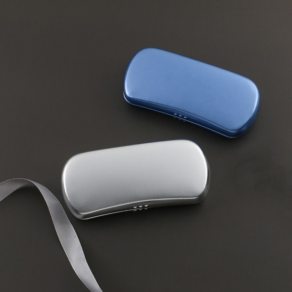 Портативные коробки для очков Футляр для очков из алюминиевого сплава Коробка для хранения Коробка для солнцезащитных очков Футляр для очков для близорукости