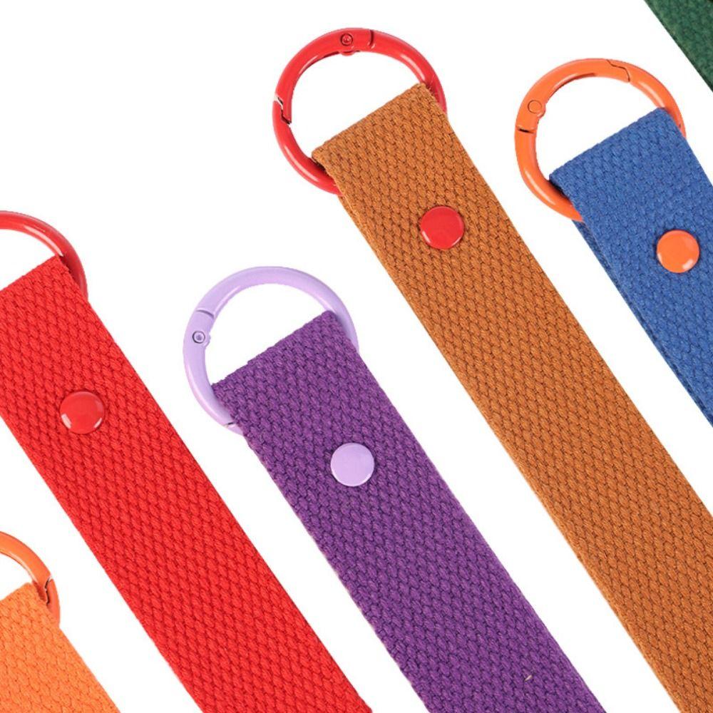 2 шт. прочный брелок для ключей шнурок красочная сумка подвеска держатель для ключей лента веревка брелок подарки