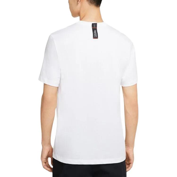 Nike Set in Sleeve T Shirt Men's White (Unisex) T-Shirts DD9373 100