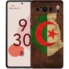 Чехол для телефона для Google Pixel 8 A 7 6 Pro 6A 5G Черный Мягкий Ударопрочный Чехол-накладка Силиконовый TPU Чехол Кок Флаг Алжира