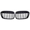 Glossy Black Grille for BMW X1 F48/F49 2016-2019, Single Line Design