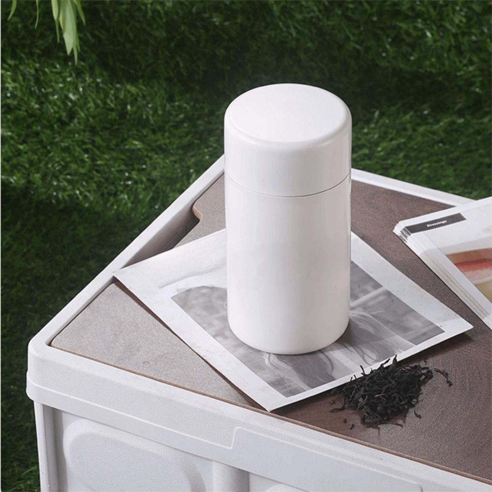 Airtight Seal Stainless Steel Tea Canister Stainless Steel Food Sealed Containers Loose Tea