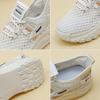 Мода 2025 Лето Новая Корейская Версия Дышащая Вязаная Обувь для Женщин, Студенческая Спортивная Обувь для Бега Повседневная Обувь YDY423